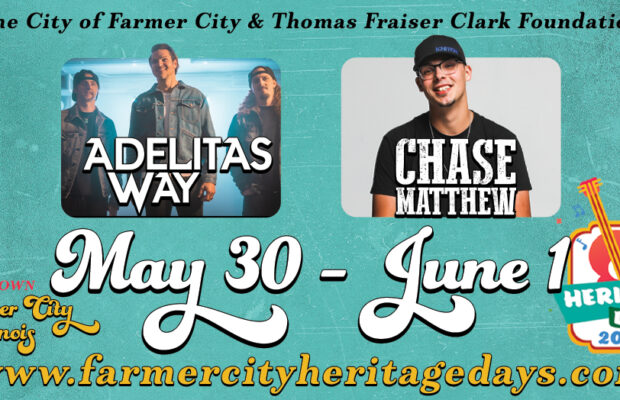 Farmer City Heritage Days, 5/30-6/1